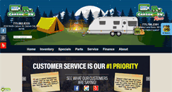 Desktop Screenshot of carsoncityrv.com